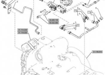 New Holland T6090 T6070 Zawór hamulca 47582731