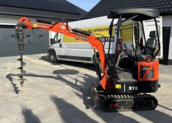 Koparka wynajem minikoparka bez operatora wiertnica