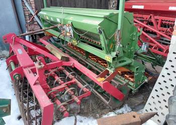 Agregat uprawowo-siewny bierny 3m. amazone+agregat unia ares