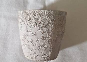 Mała ceramiczna doniczka/osłonka na kaktus (inne sukulenty) *