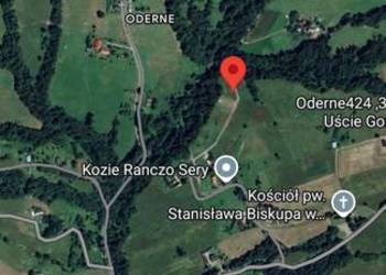 Enklawa Działka Budowlana Uście Gorlickie Góry Las Woda Prąd Dostępna!!!