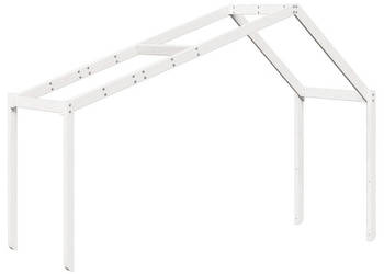 Daszek do łóżka dziecięcego biały 213x855x1445 cm sosnowy WM-846938