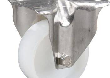 Koła skrętne ze stali nierdzewnej z powierzchnią z tworzywa sztucznego 847…