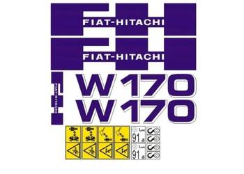 Naklejki oklejenie naklejka - FIAT-HITACHI W 170 Zamiennik
