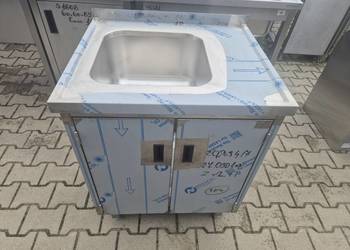 Zlew Gastronomiczny 1 Komorowy Z Drzwiami 70/60/85 P