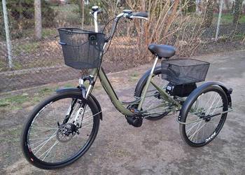 Rower trójkołowy elektryczny 48V 500W NOWY