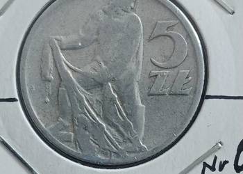 5 złotych Rybak 1958 r. - nr.6 - Skrętka