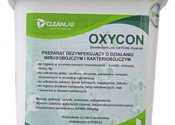 OXYCON 5kg preparat dezynfekujący wiruso i bakteriobójczy