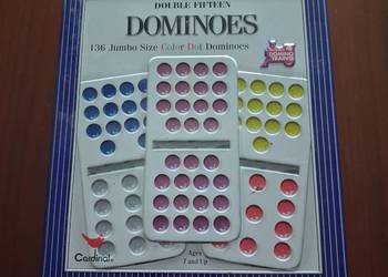 domino DOUBLE FIFTEEN CARDINAL