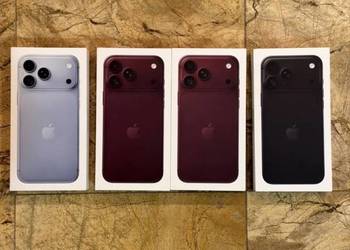 iPhone 18 Pro Max w różnych wersjach kolorystycznych z pamięcią 512 GB