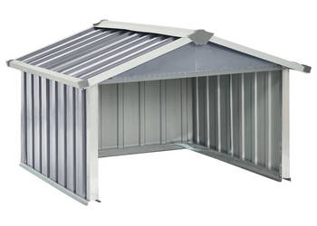 Garaż dla kosiarki robotycznej 92x97x63 cm galwanizowana stal WM-150908