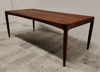 ława Duńska design drewno Teak olejowany vintage