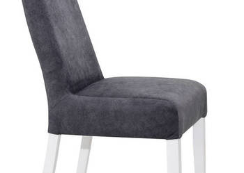 Krzesło tapicerowane szare KOMIN