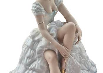 Stara Porcelanowa Figurka Baletnica
