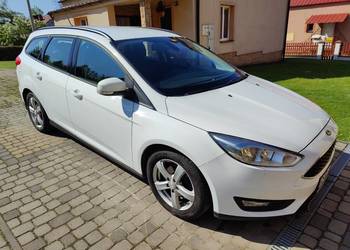 Ford Focus mk3 1.5 TDCi diesel 2016 95KM oszczędny, pojemny, biały