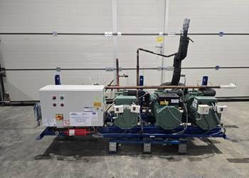 Zespół sprężarkowy Bitzer 4CC-6.2Y-40S (x2), 4CES-6Y-40S (x1) 32.5 m3/h