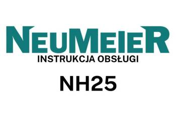 DTR Instrukcja obsługi, katalog, UDT- serwis - Neumeier NH25