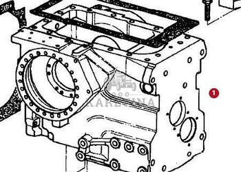 Fendt Favorit 514 Obudowa Tylnego Mostu CZĘŚCI 514100010050