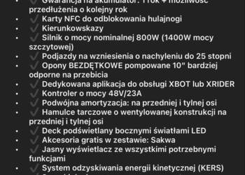 Hulajnoga elektryczna XRIDER f10