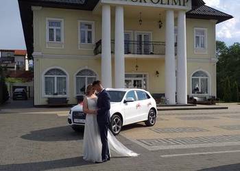 auto samochod do slubu wesela biale audiq5 sandomierz opatów