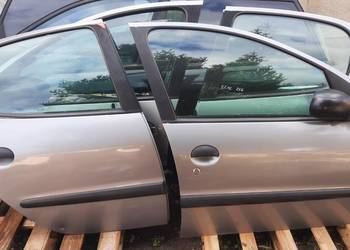 drzwi prawe Peugeot 206 5d lak EZAC  kompletne