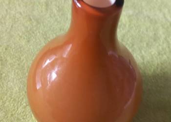 Wazon dwuwarstwowe szkło,  "żarówka "