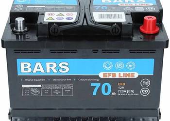 AKUMULATOR BARS 12V 70AH 720A EFB STARTSTOP