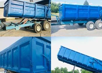 Przyczepa Tandem 8t Skorupa 12t i 13t