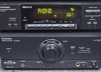 Wzmacniacz stereo Technics SE-CH530, sprawny, wysyłka 0 zł
