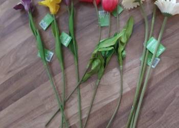 kwiat sztuczny 60cm irys, tulipan, gerbera Nowe