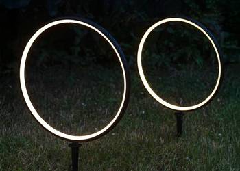 Lampa Solarna Rings 2x1,5W 2x25lm 3000K