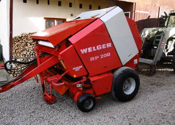 Prasa rolujaca welger rp 200 metal fach john deere 575 claas sipma rp 435