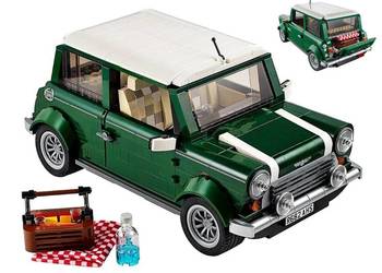 Klocki Technic MINI COOPER 1077-klocków Ruchome Części Biz-TECHNIC