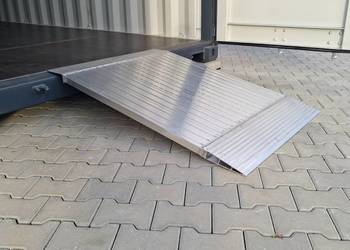 Rampa Aluminiowa 135 x 96 cm 1,2T. Najazd do kontenera morskiego - od ręki