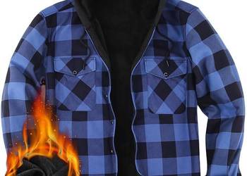 Koszula ocieplana z kapturem XL