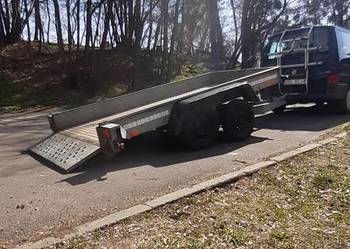 Przyczepka laweta uchylna 1400kg dmc