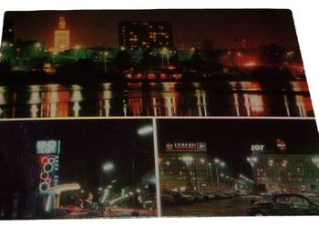 Warszawa na pocztówce z lat siedemdziesiątych. Pocztówka nr 4