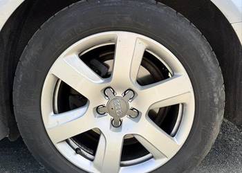 Sprzedam Komplet opon letnich oraz oryginalne  felgi 17 do Audi A6 C7