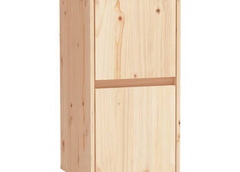 Szafka 315 x 34 x 75 cm lite drewno sosnowe WM-813380