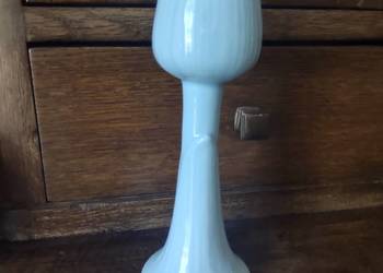 Stara porcelana Francja świecznik tulipan