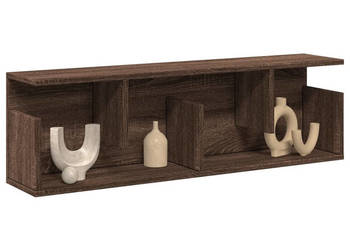 Półka ścienna 100x20x30 cm brązowy dąb WM-854847