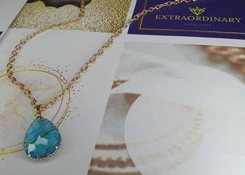 Piekny Damski Łańcuszek z zawieszką