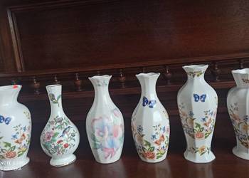 Wazon z motylkami. Aynsley. Cottage Garden. Made in England