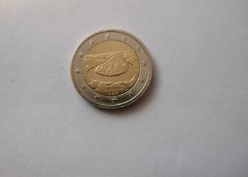 Monety 2 euro - osiem niemieckich monet.