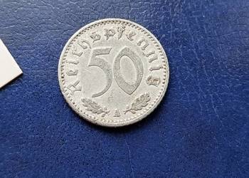 Stare monety 50 pfennig 1941 A Niemcy Stare monety 50 pfennig 1941 A Niemcy