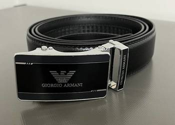 Skórzany Pasek Męski Armani