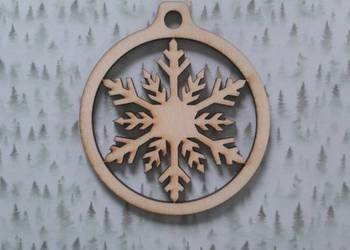 bombka sklejka 10 cm decoupage scrapbooking mod12