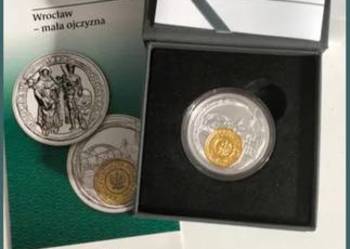 50zł moneta  Wrocław moja mała ojczyzna