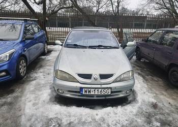 Niezniszczalny Renault Megane I cabrio- klima, kamera cofania