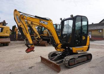 Minikoparka JCB 8026, 2017 rok.